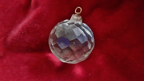 Solid Glass chandelier ball 40mm Width