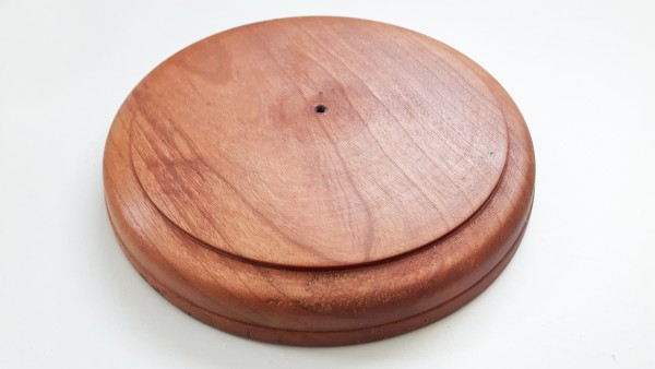 Large thick hardwood pattress manufactured from European oak