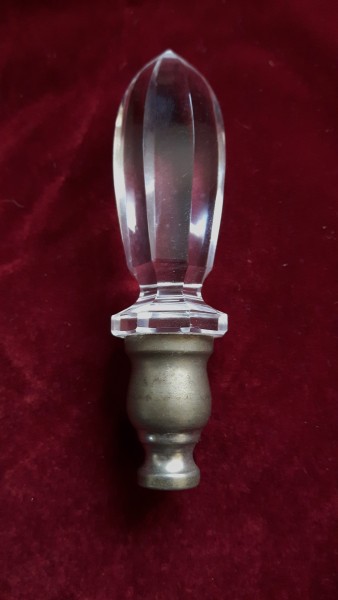 Chandelier finial centre finial