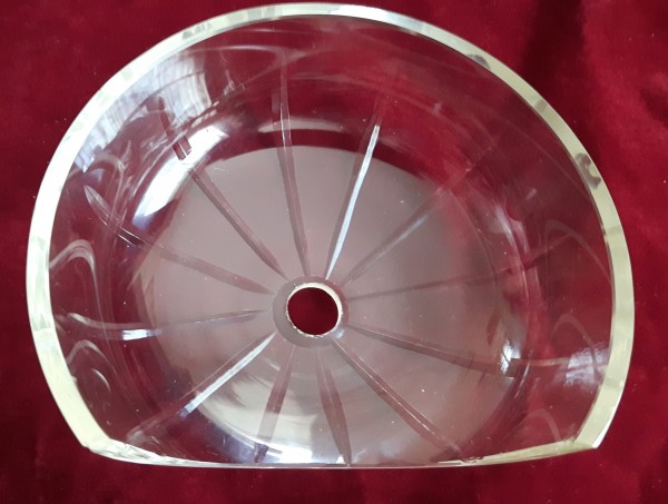 Antique Wall Light Receiver Plate Glass