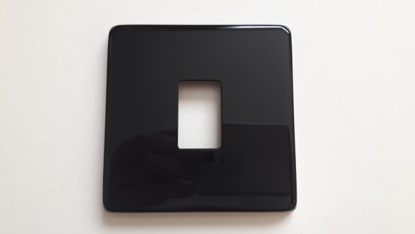 Black Light Switch Cover Plate Conversion 