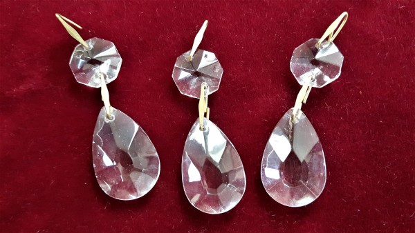 chandelier pear drops