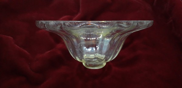 Murano Wax Catcher, Drip Tray, Saucer, Bobeche Vintage 180mm