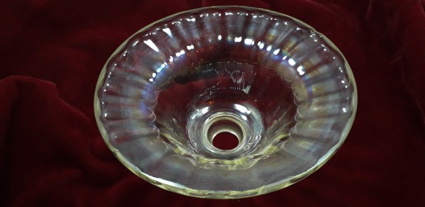 Murano Wax Catcher, Drip Tray, Saucer, Bobeche Vintage 180mm