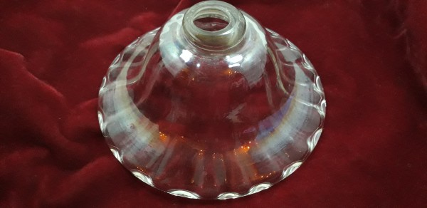 Murano Wax Catcher, Drip Tray, Saucer, Bobeche Vintage 180mm