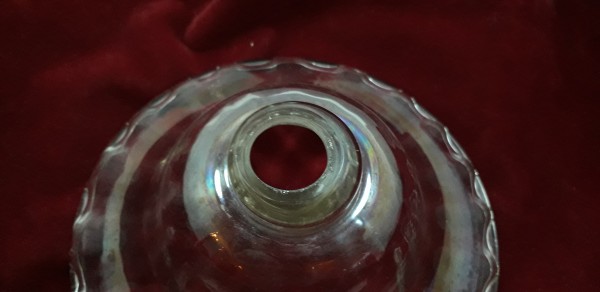 Murano Wax Catcher, Drip Tray, Saucer, Bobeche Vintage 180mm