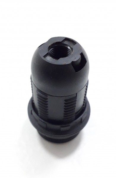 E14 Bulb Lamp Holder 2 Part Threaded Skirt And 2 Shade Rings 