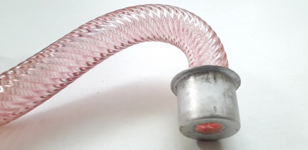 Pink Murano chandelier Arm hand blown