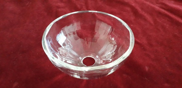 vintage murano chandelier bobeche wax drip tray