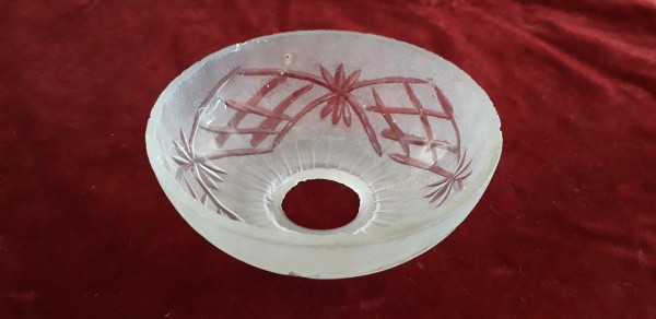 Old chandelier pan Etched Design