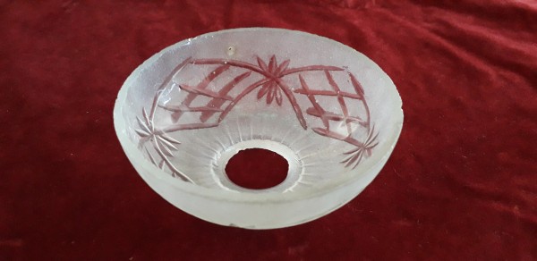 Old chandelier pan Etched Design