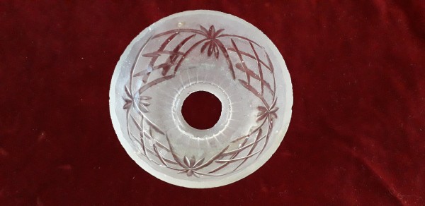 Old chandelier pan Etched Design