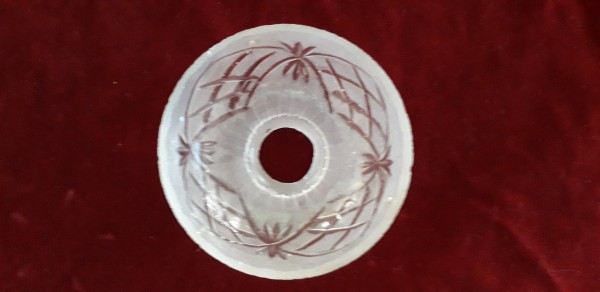 Old chandelier pan Etched Design