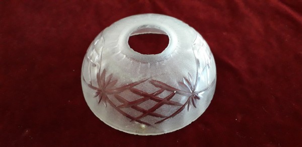 Old chandelier pan Etched Design