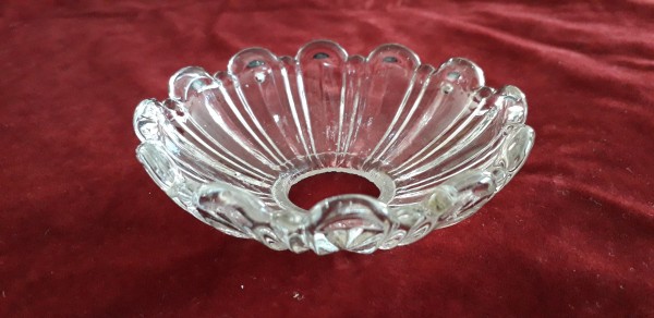 OLD CHANDELIER DRIP PAN 4 pin holes