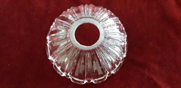 OLD CHANDELIER DRIP PAN 4 pin holes