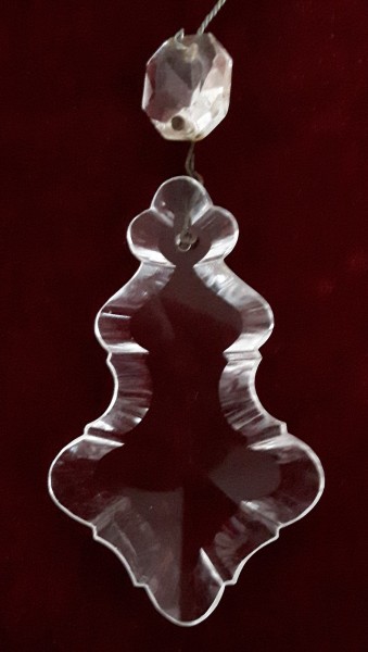 FRENCH CRYSTAL CHANDELIER SLAB DROP