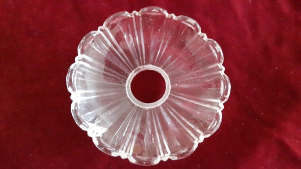 antique chandelier pan - 12 fan pattern