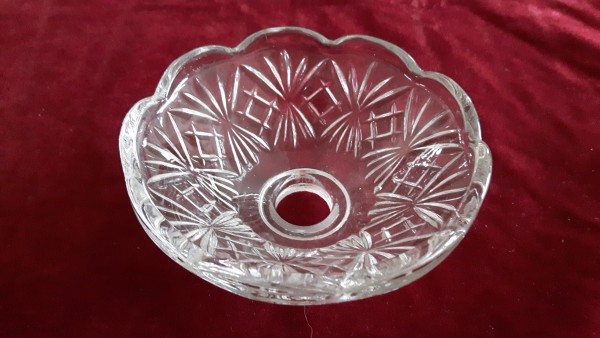 Chandelier Bobeche - Large Deep Grease Pan