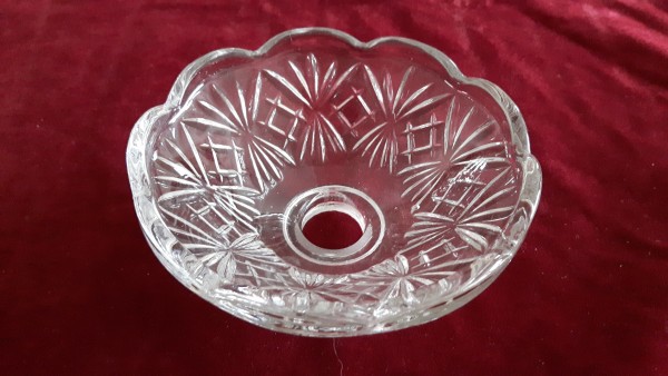 Chandelier Bobeche - Large Deep Grease Pan