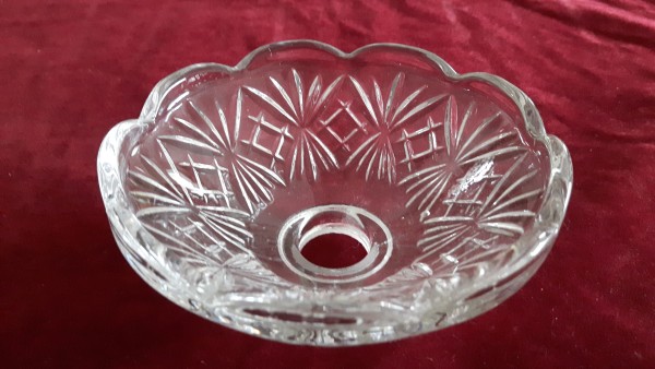 Chandelier Bobeche - Large Deep Grease Pan