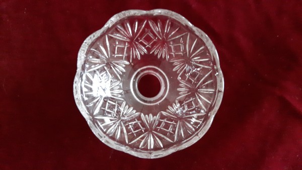 Chandelier Bobeche - Large Deep Grease Pan