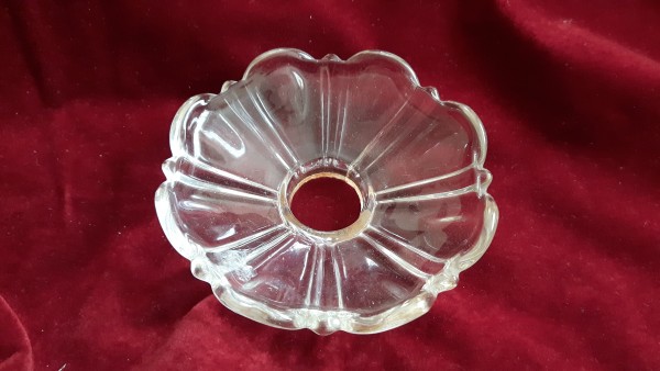 Glass Chandelier dish 