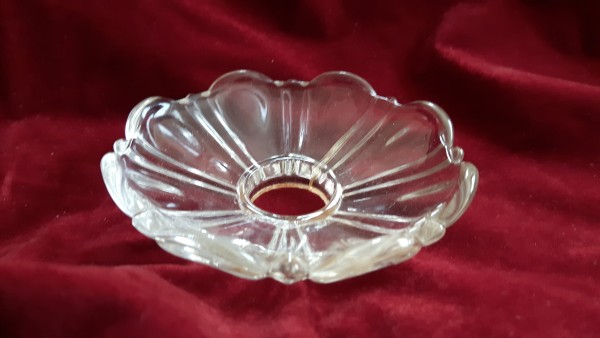 Glass Chandelier dish 