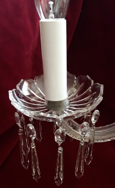 Candle Tube Card White Gloss 100mm x 24mm