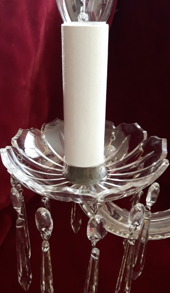 Candle Tube White Tube Card 85mm x 24mm