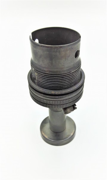 Metal B22 Pedestal Lamp Holder Large Bayonet Cap Bronze Finish  