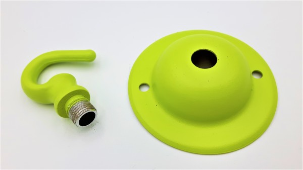 Green Ceiling Rose Hook 