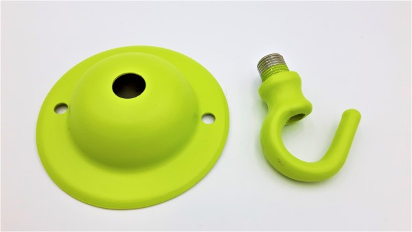 Green Ceiling Rose Hook 