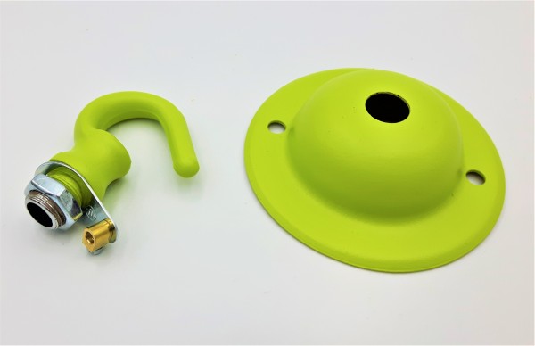 Green Ceiling Rose Hook 