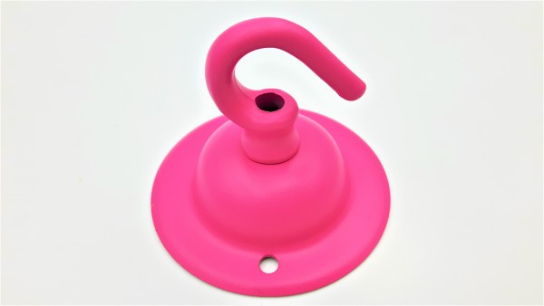 Pink Ceiling Rose Hook 