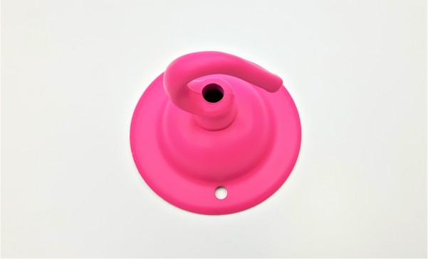 Pink Ceiling Rose Hook 