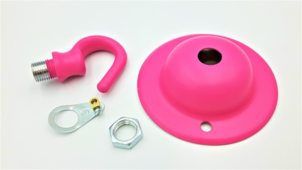 Pink Ceiling Rose Hook 