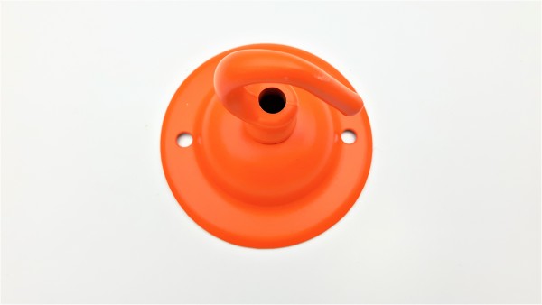 Orange Ceiling Rose Hook 
