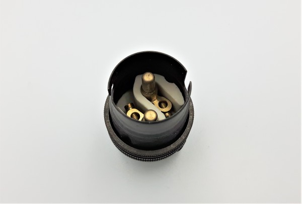 lamp holder BC - B22 3 part earthed half inch base thread BRONZE Finish