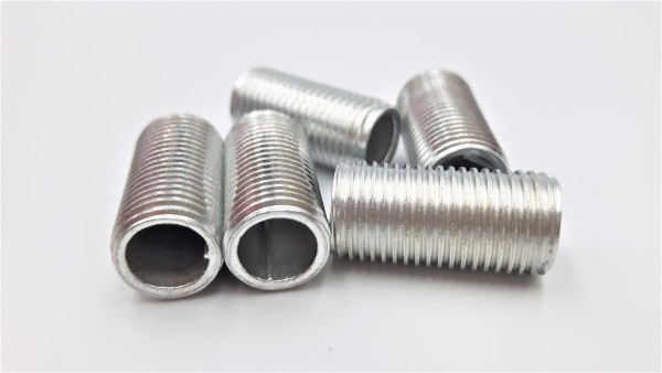 Hollow tube threaded rod, allthread M10 20mm length x 5 pieces