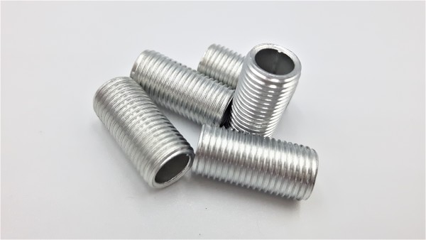 Hollow tube threaded rod, allthread M10 20mm length x 5 pieces