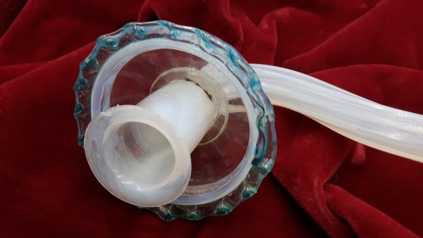 Venetian Chandelier Arm Milky Blue And Blue 