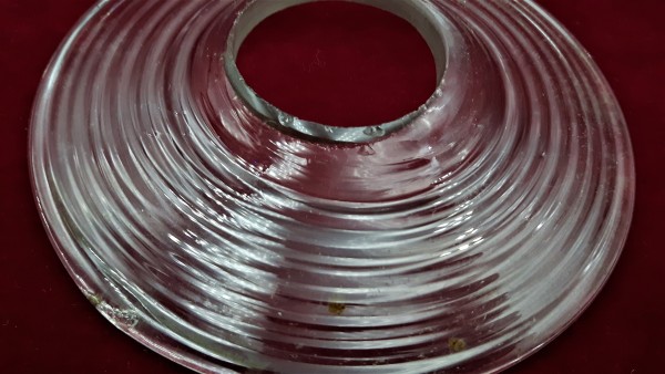 Vintage Murano Chandelier clear glass drip pan 2 sizes 