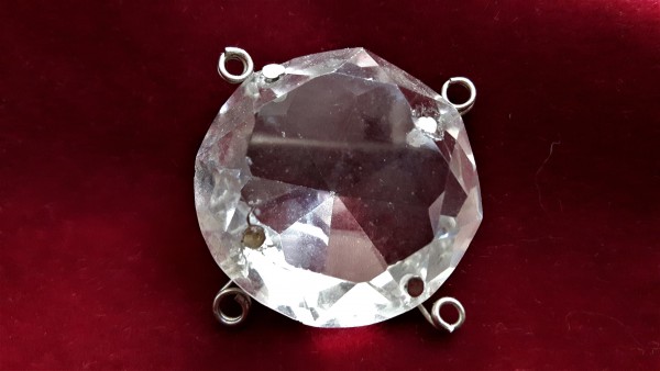 Victorian large crystal chandelier divider 4 way 38mm