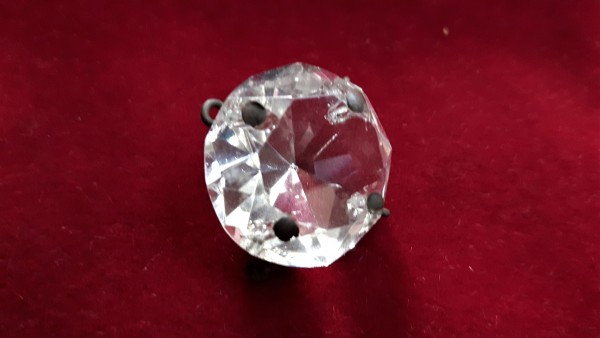 Victorian Large Crystal Chandelier Divider 4 Way 30mm 