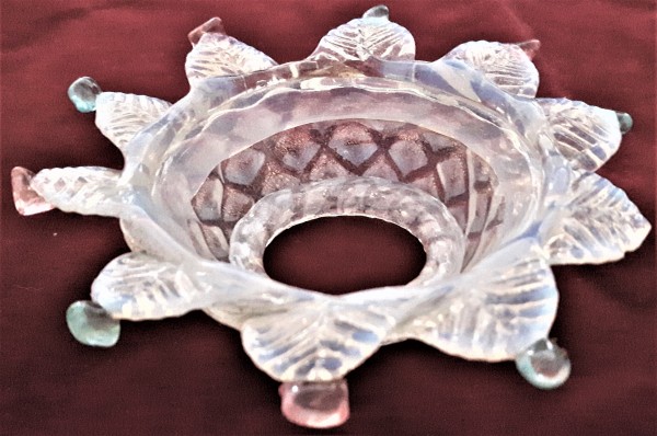 Murano Bobeche Milky Blue - B STOCK