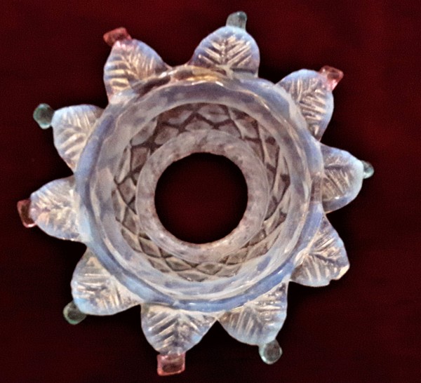 Murano Bobeche Milky Blue - B STOCK