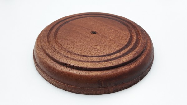 Small hardwood Ceiling pattress Sapele Approx. width 145mm