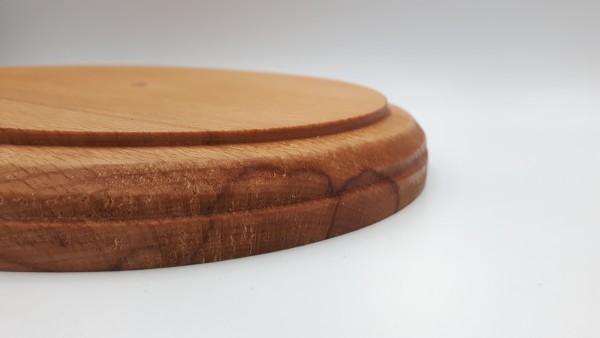 Wooden ceiling pattress made from American Ash 180mm