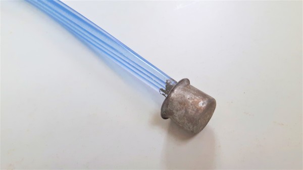 Blue Venetian Chandelier Leaf Crook